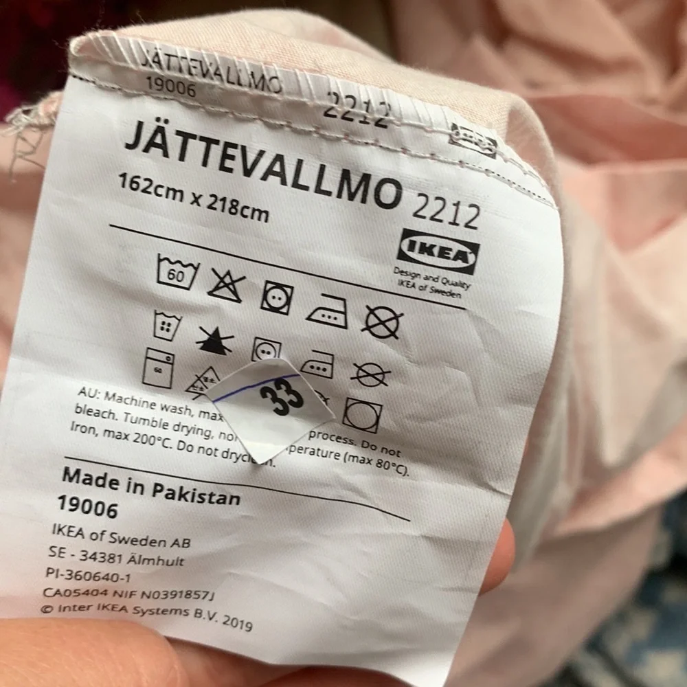 IKEA duvet cover Ikea JATTEVALLMO twin Duvet cover and pillowcase